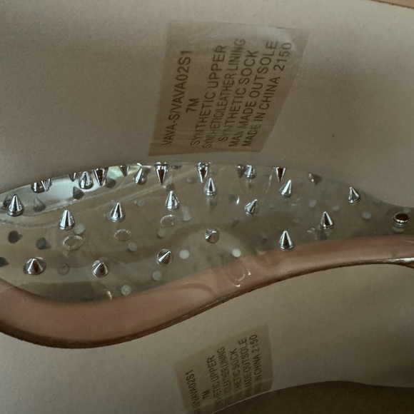 Steve Madden Vava-S Clear Boots - Picture 2 of 3